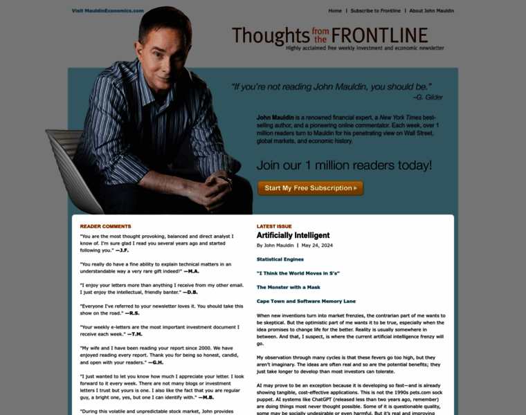 Frontlinethoughts.com thumbnail