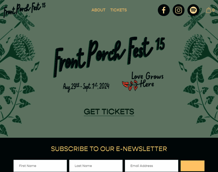 Frontporchfest.com thumbnail