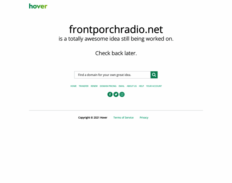 Frontporchradio.net thumbnail