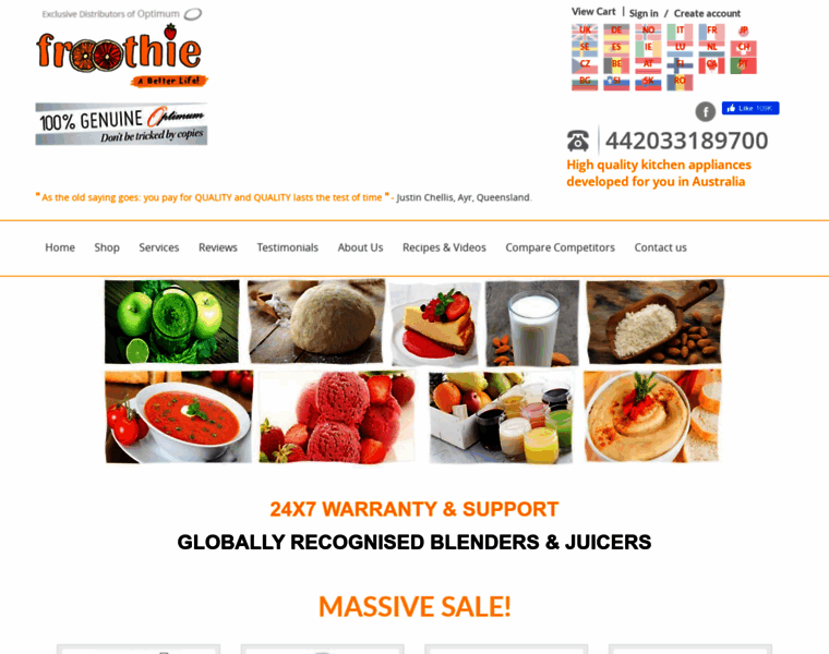Froothie.in thumbnail
