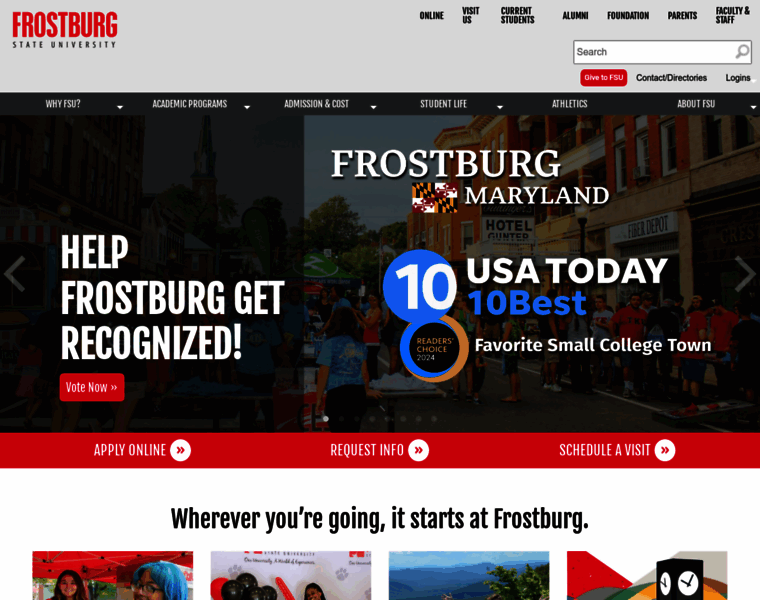 Frostburg.edu thumbnail