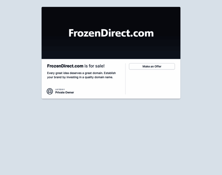 Frozendirect.com thumbnail