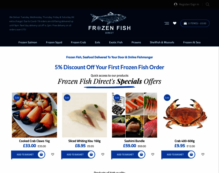 Frozenfishdirect.co.uk thumbnail