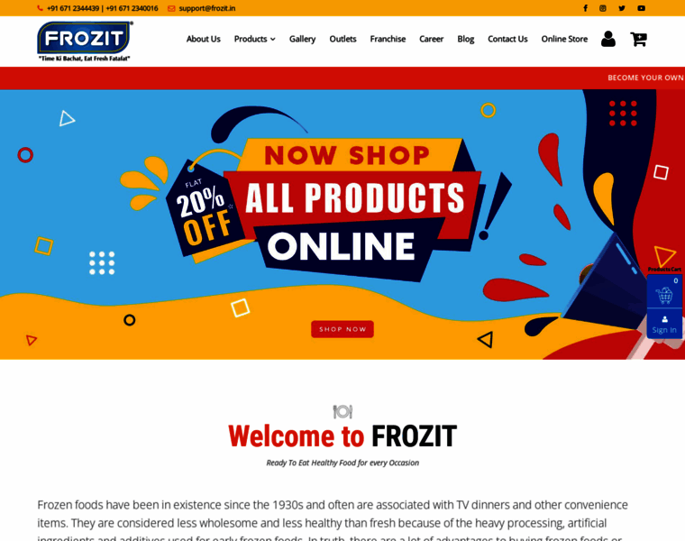 Frozit.in thumbnail