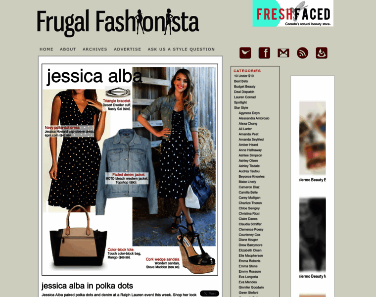 Frugal-fashionistas.com thumbnail