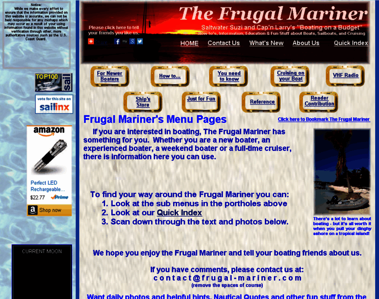 Frugal-mariner.com thumbnail