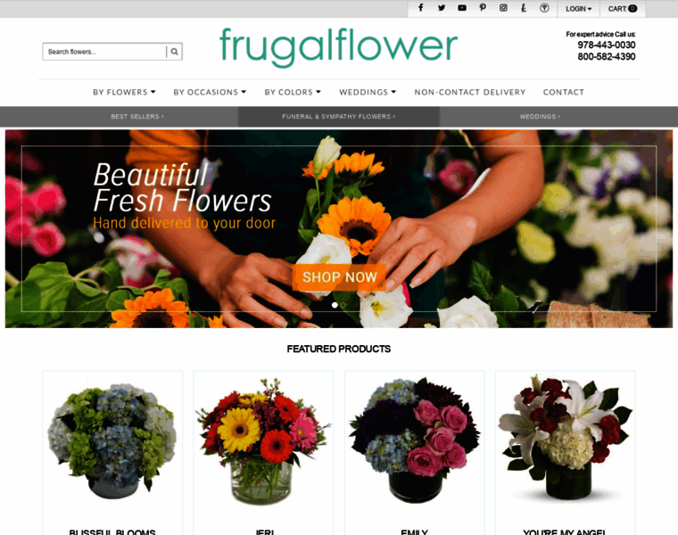 Frugalflowers.com thumbnail
