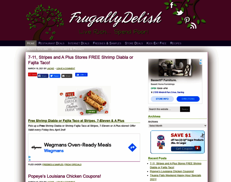 Frugallydelish.com thumbnail