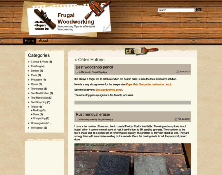 Frugalwoodworking.com thumbnail