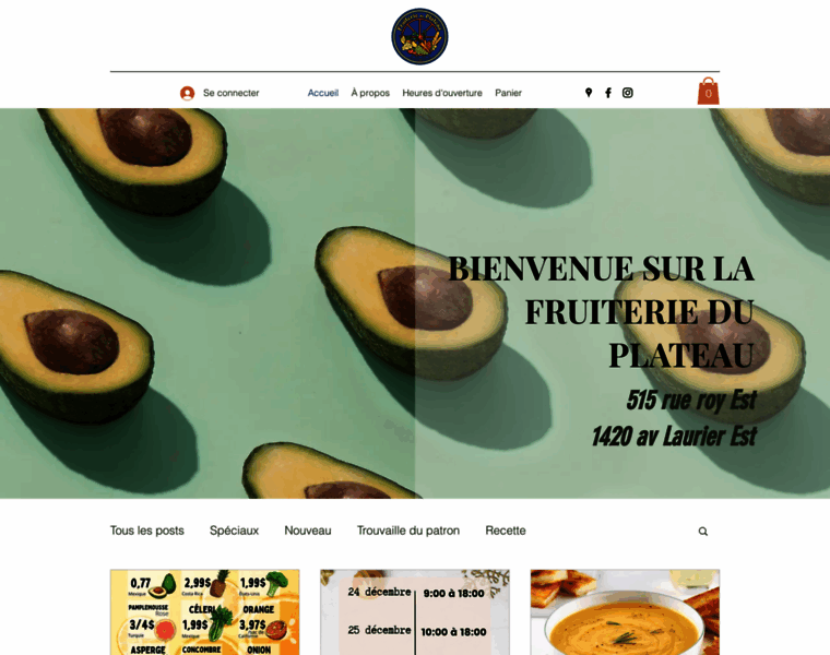 Fruiterieduplateau.info thumbnail