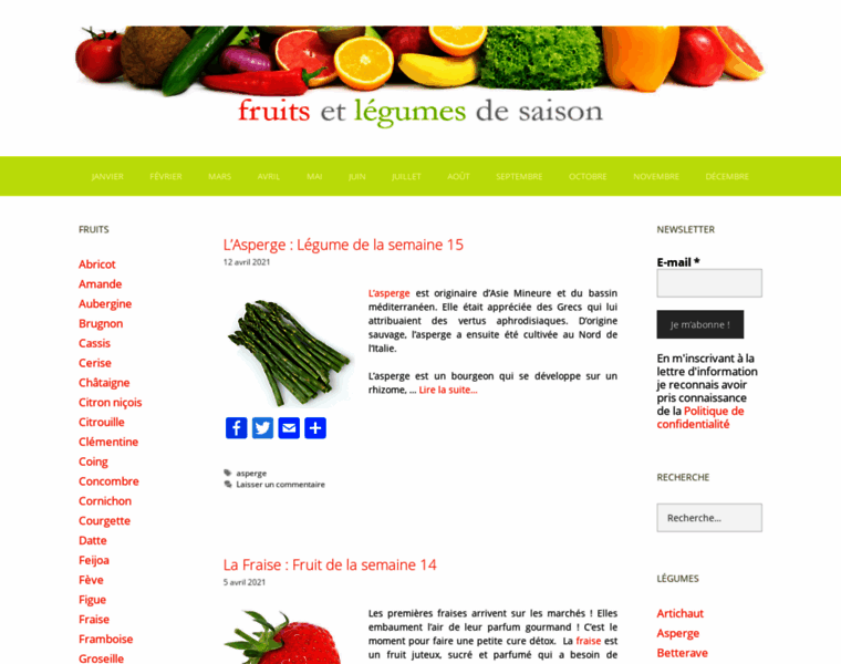 Fruits-et-legumes-de-saison.net thumbnail