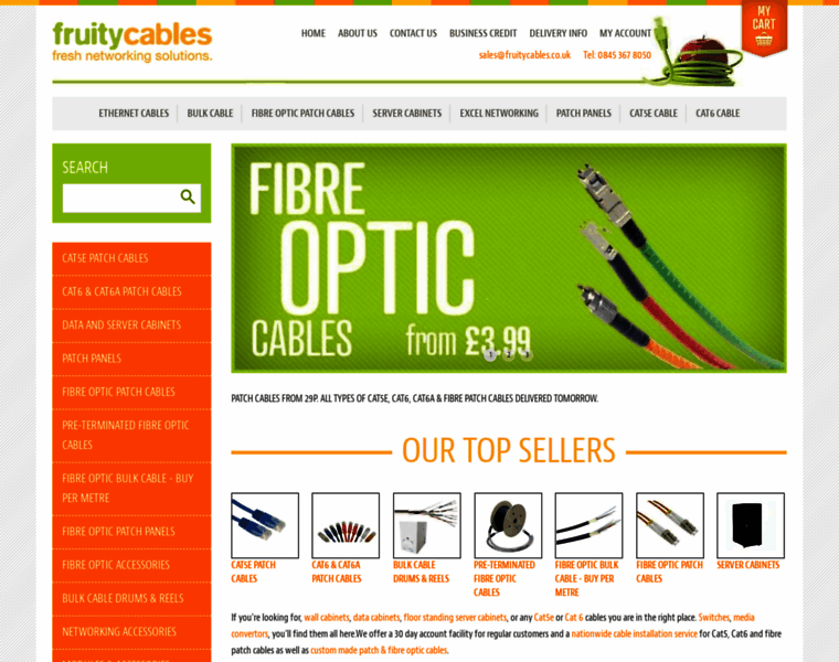 Fruitycables.co.uk thumbnail