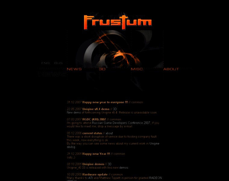 Frustum.org thumbnail