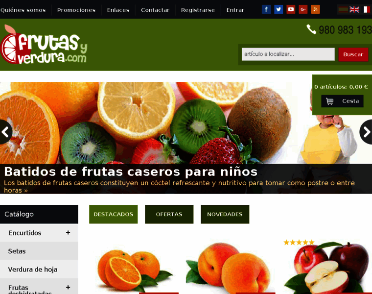 Frutasyverdura.com thumbnail