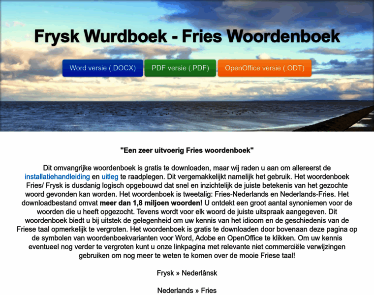 Frysk-wurdboek.nl thumbnail