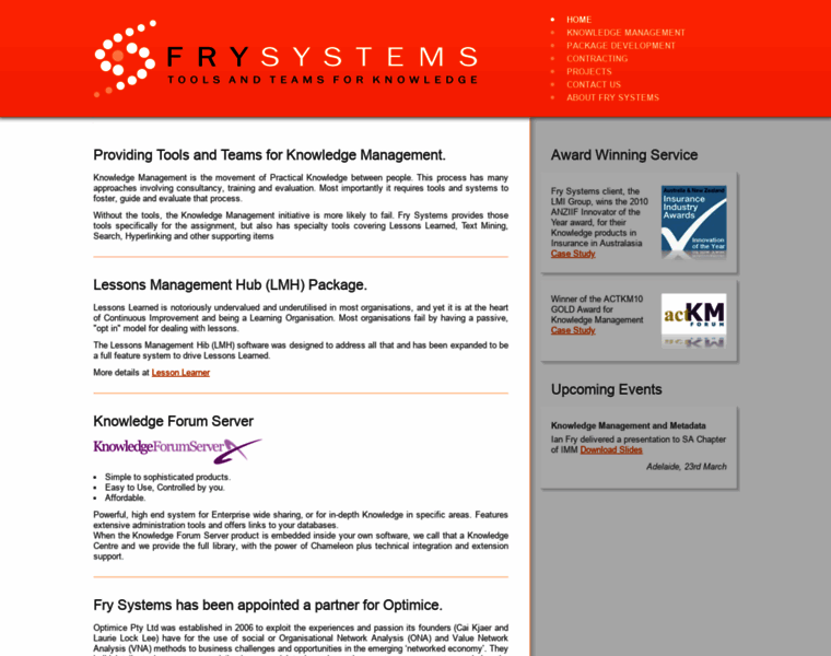 Frysystems.com.au thumbnail