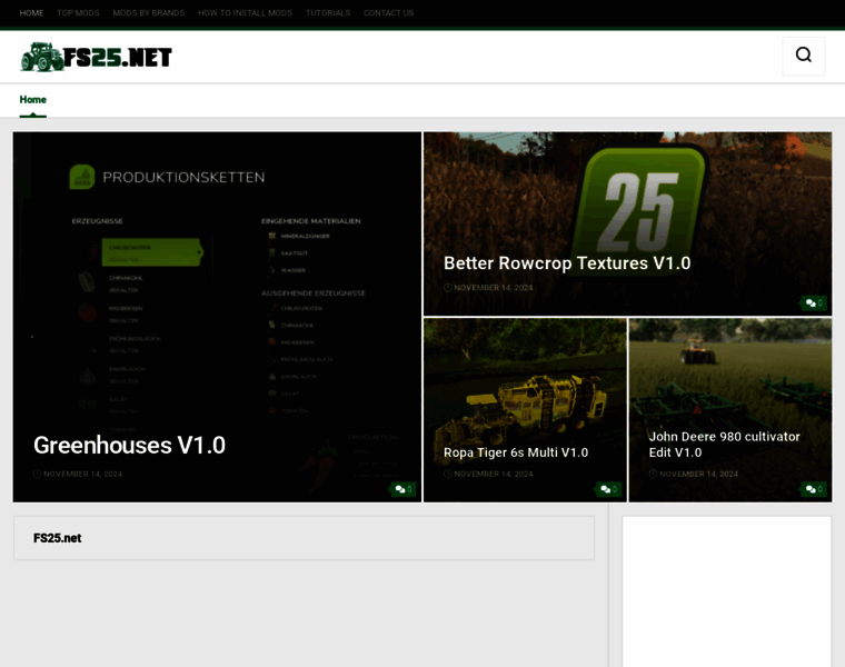 fs25.net at WI. Farming simulator 25 mods, FS25 mods – FS25.net