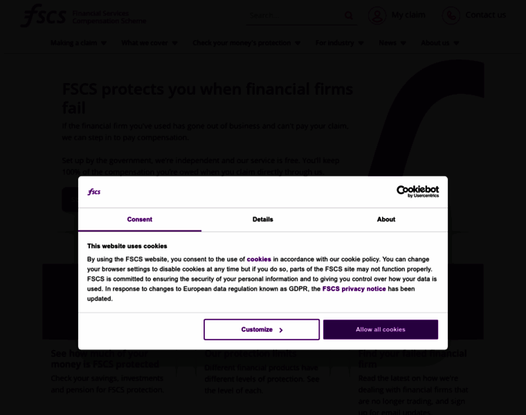 Fscs.org.uk thumbnail Fscs.org.uk thumbnail