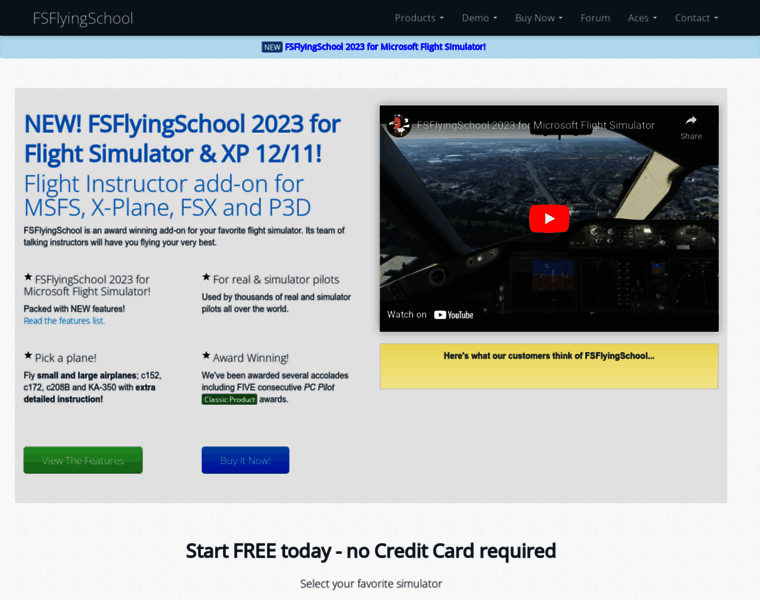 Fsflyingschool.com thumbnail