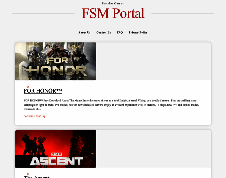 Fsm-portal.net thumbnail