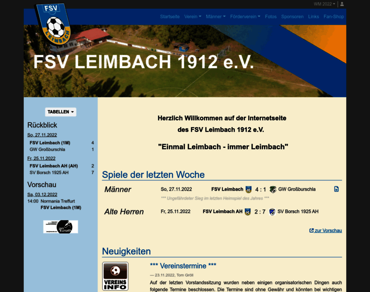 Fsv-leimbach.de thumbnail