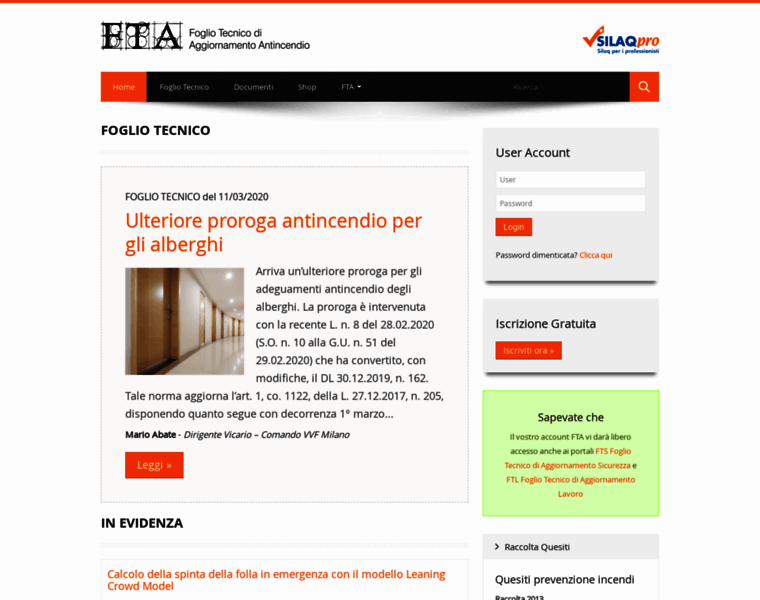 Fta-antincendio.it thumbnail