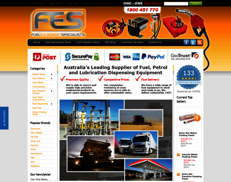 Fuelequipmentspecialists.com.au thumbnail