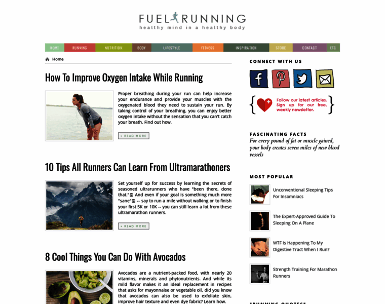 Fuelrunning.com thumbnail