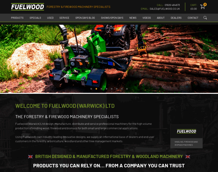 Fuelwood.co.uk thumbnail