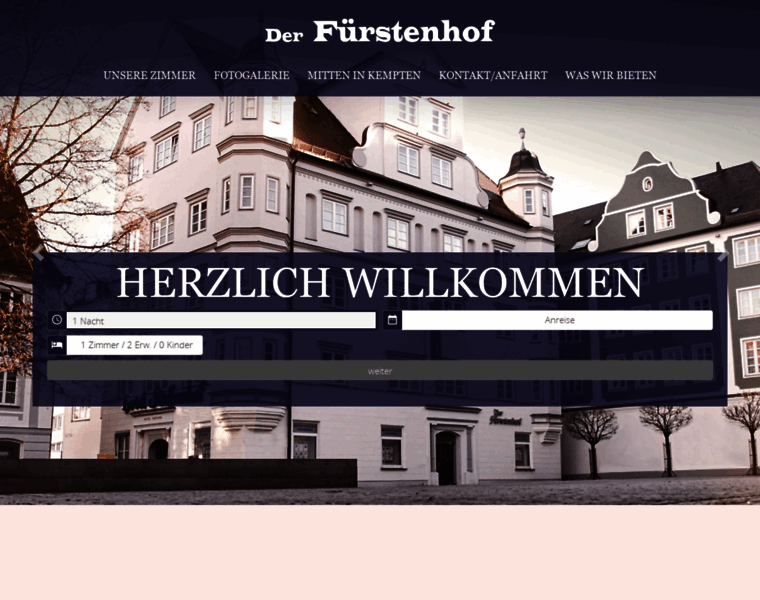Fuerstenhof-kempten.de thumbnail
