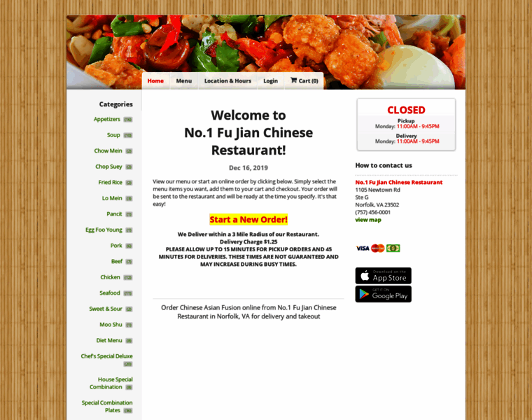 Fujian88restaurant.com thumbnail