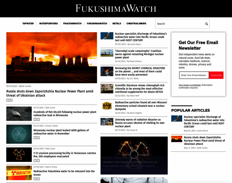 Fukushimawatch.com thumbnail