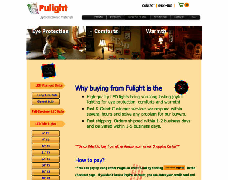 Fulightopto.com thumbnail