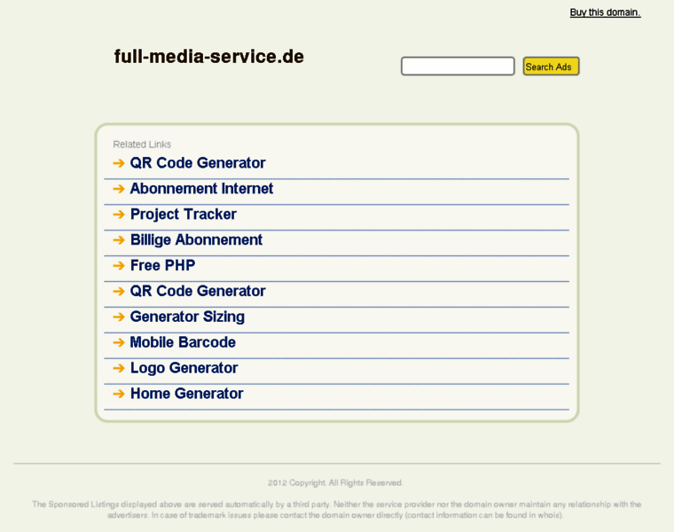Full-media-service.de thumbnail