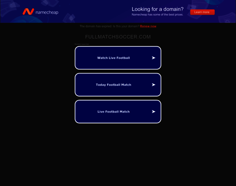 Fullmatchsoccer.com thumbnail