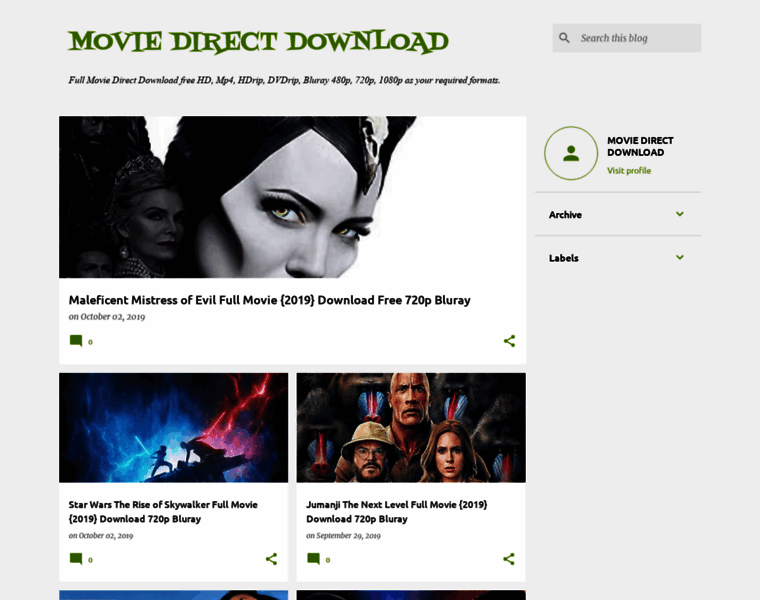 Fullmoviedirectdownload.blogspot.be thumbnail