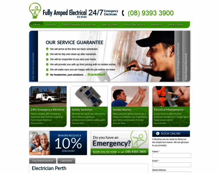 Fullyampedelectrical.com.au thumbnail