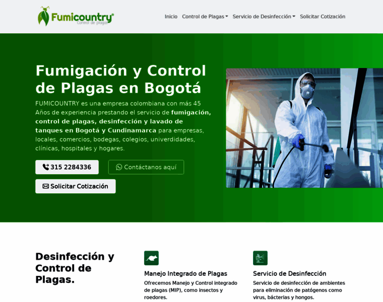 Fumigacionesenbogota.com.co thumbnail