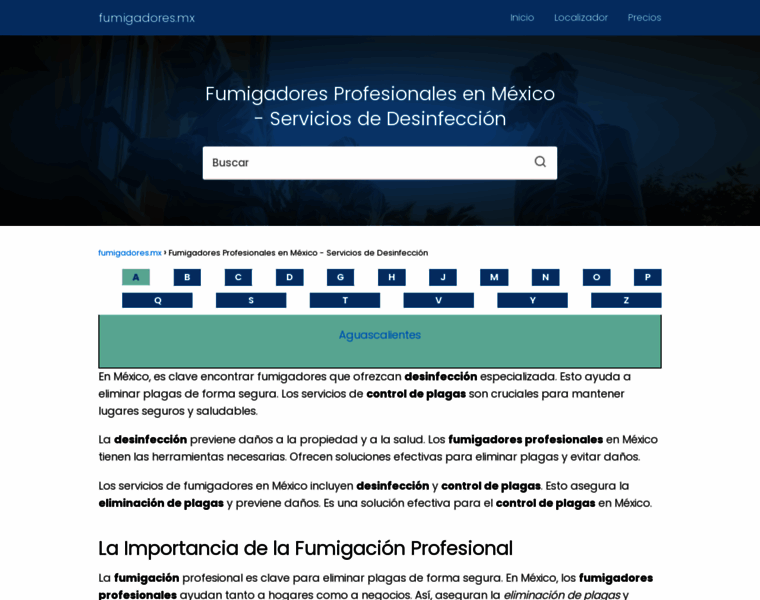 Fumigadores.mx thumbnail