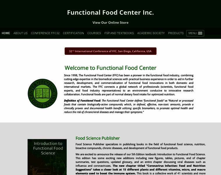 Functionalfoodscenter.net thumbnail