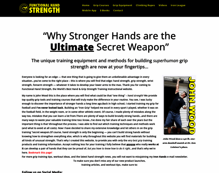 Functionalhandstrength.com thumbnail