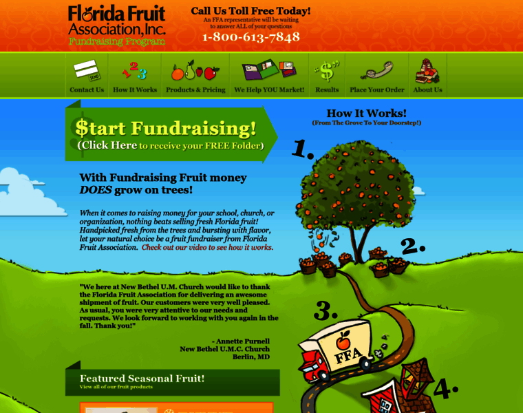 Fundraisingfruit.com thumbnail