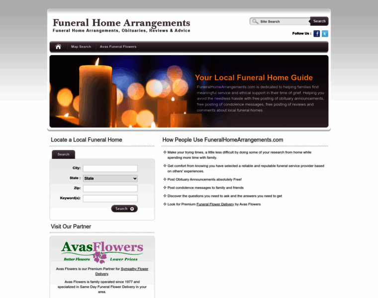 Funeralhomearrangements.com thumbnail