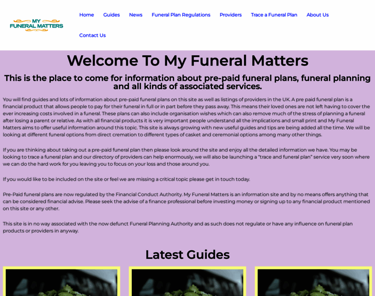Funeralplanningauthority.co.uk thumbnail