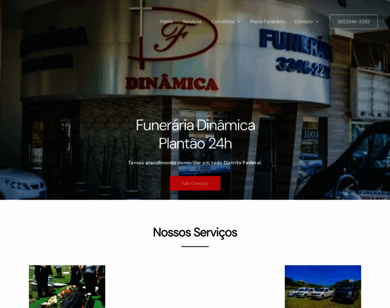 Funerariadinamica.com.br thumbnail