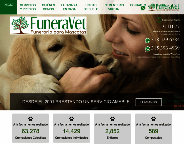 Funeravet.com.co thumbnail