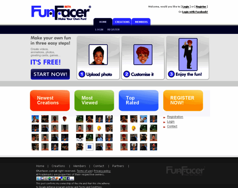 Funfacer.com thumbnail