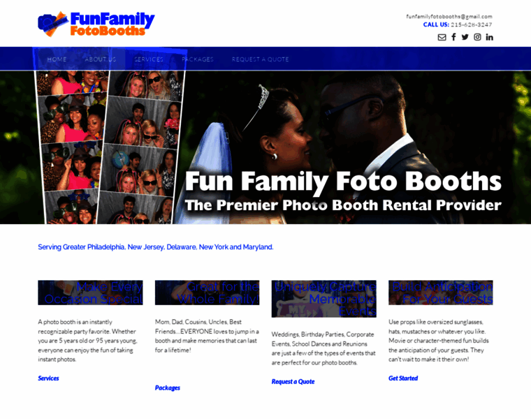 Funfamilyfotobooths.com thumbnail