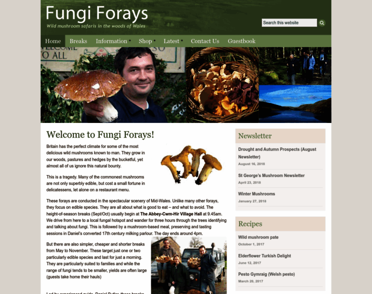 Fungiforays.co.uk thumbnail