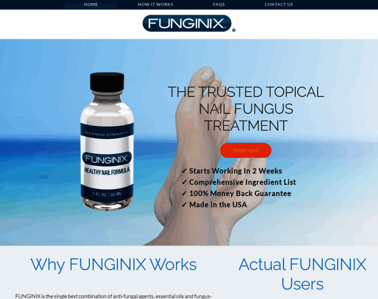 Funginix.com thumbnail